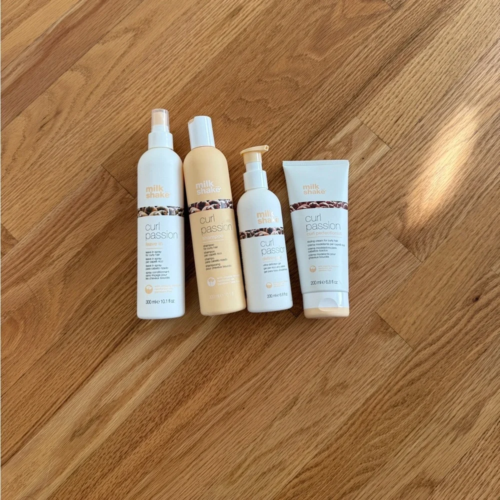 Milk shake curl hair product bundle